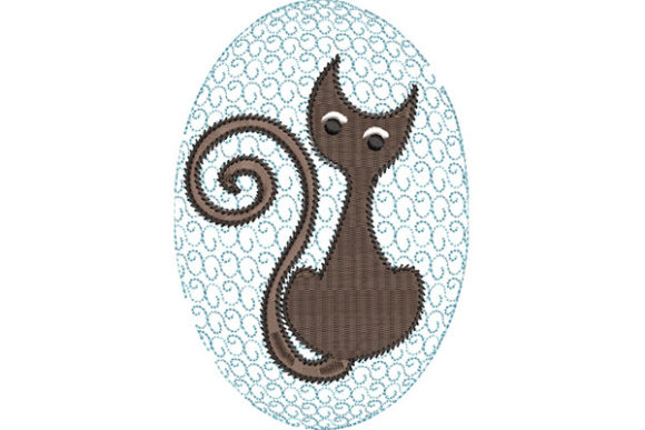 Cat in Oval Background: A Boutique Sweatshirt Review