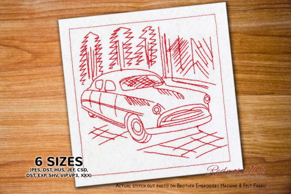 Classic Car on Road: A Designer's Review for Boutique Sweatshirts