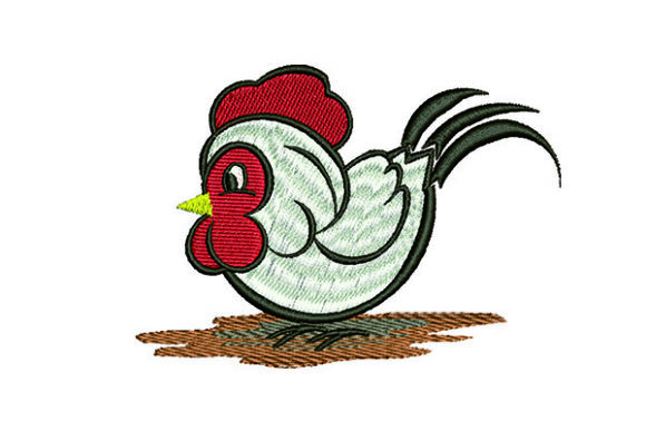 Cute Chicken Embroidery Review for Boutique Apparel