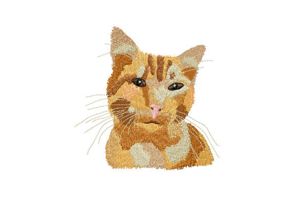 Cute Ginger Cat: A Festive Embroidery Review