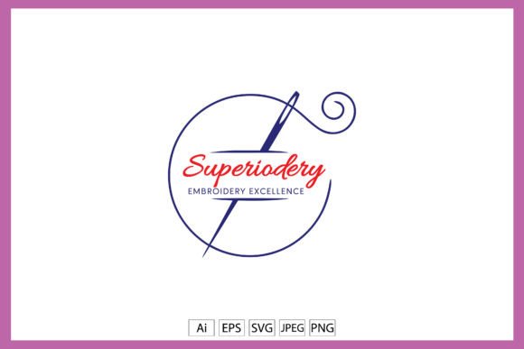 Logo Design Embroidery for Boutique Apparel