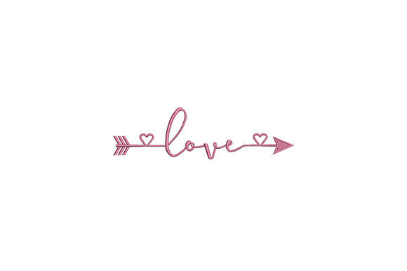 Love Calligraphy Arrow: A Designer's Review for Valentine Projects