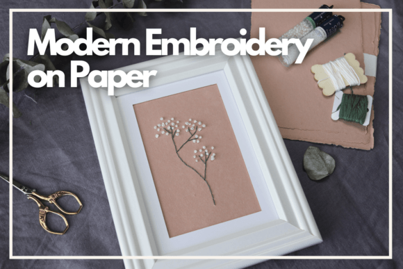 Modern Embroidery on Paper: A Holiday Design Review