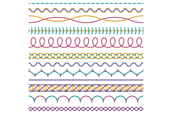 Review: Embroidery Stitches. Fashion Fabric Stit