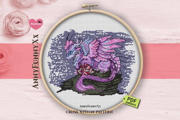 Reviewing Dragons Cross Stitch Patterns for Boutique Sweatshirts
